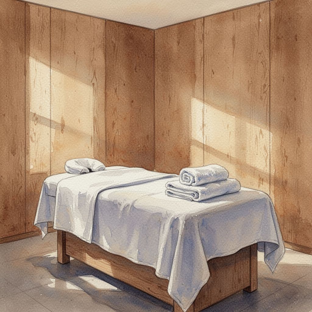 Kenya Escorts in Nairobi: How Listings, Massage, and Local Search Fit Together A calm spa room features a massage bed with folded towels and warm, soft-focus wooden textures.
